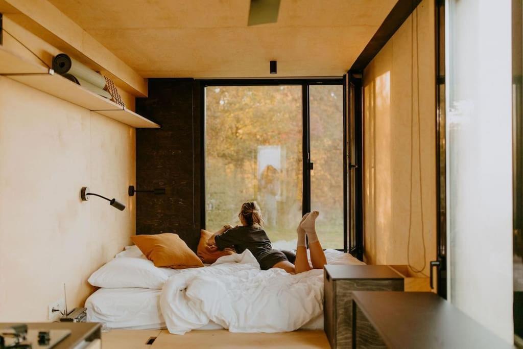 Parcel Tiny House I Elevage Du Puits Carre Villa Dame-Marie  Екстериор снимка