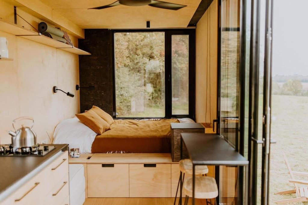Parcel Tiny House I Elevage Du Puits Carre Villa Dame-Marie  Екстериор снимка